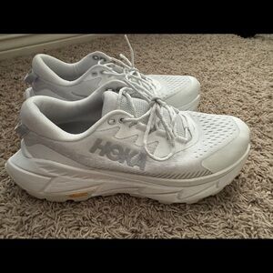 Hoka One One Women's White Athletic Shoes